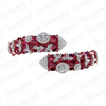 Stunning Diamond bracelet with 14K Rose Gold Sarafa Bazar India