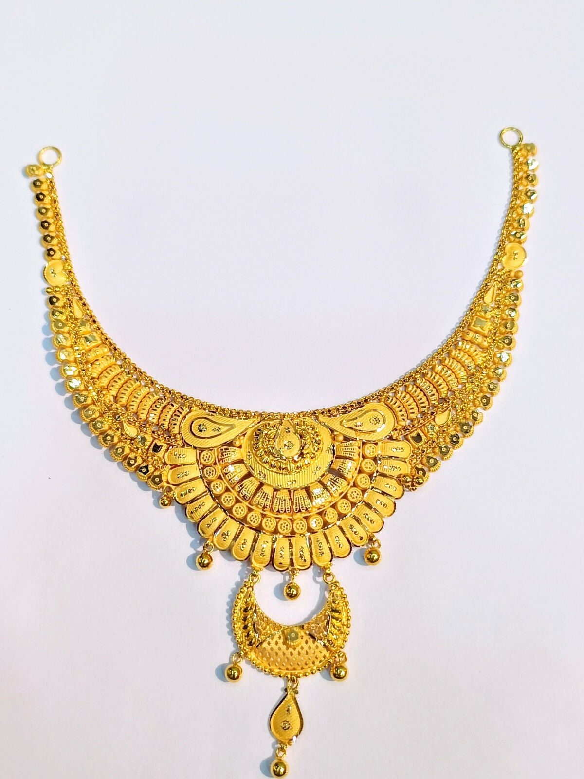 Gold Necklace Sarafa Bazar India