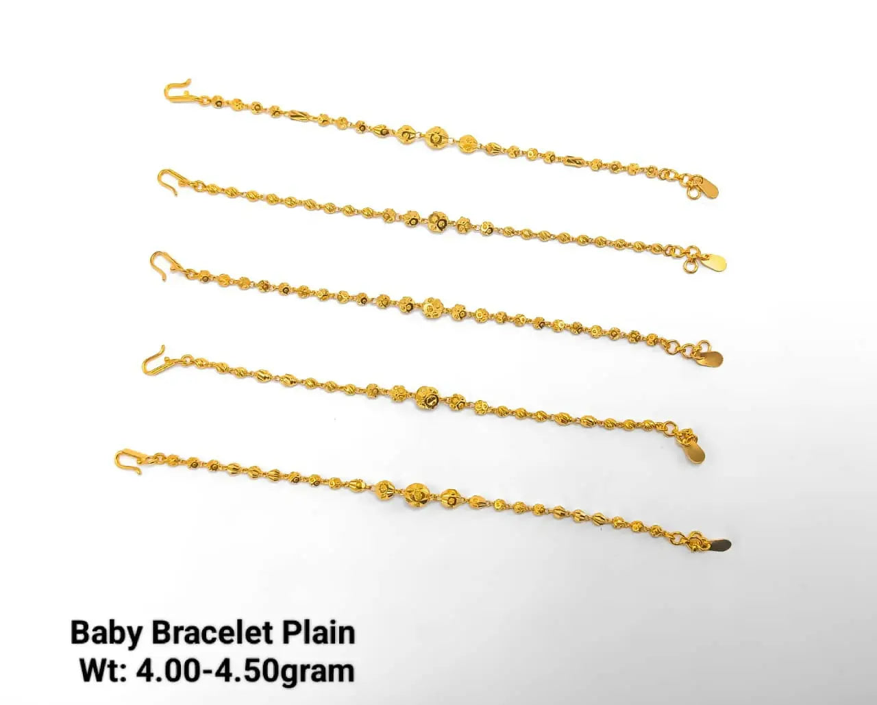 Baby Bracelet Plain Sarafa Bazar India