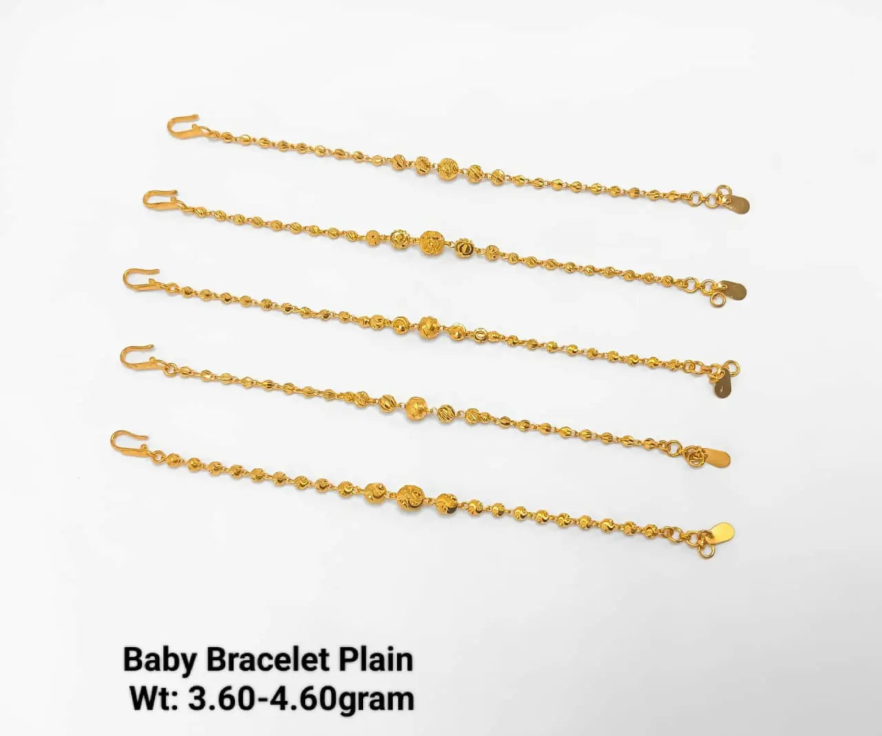 Baby Bracelet Plain Sarafa Bazar India