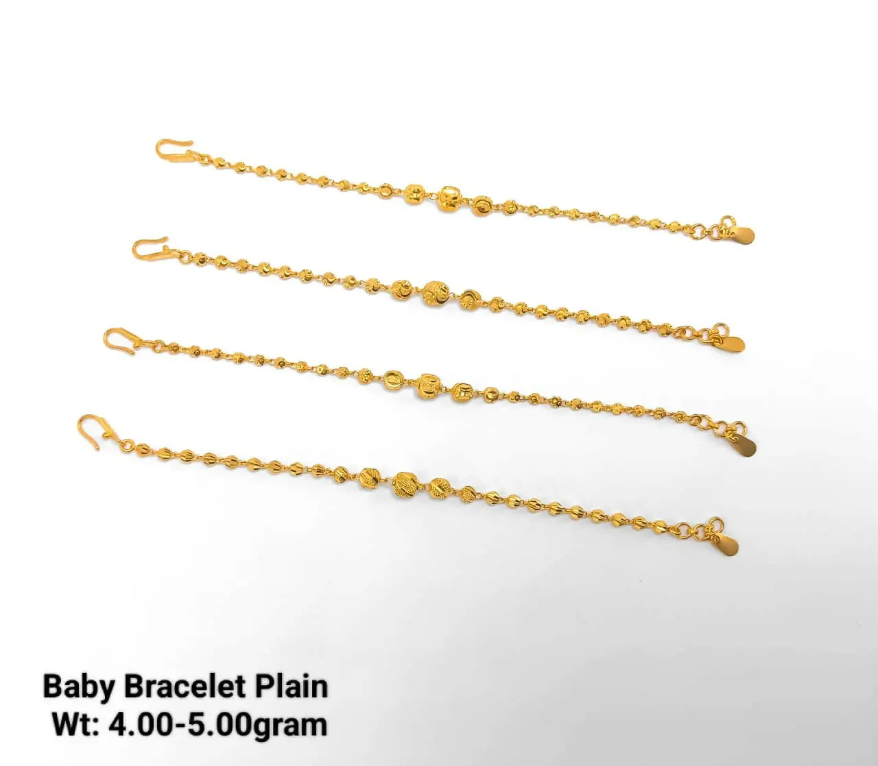 Baby Bracelet Plain Sarafa Bazar India