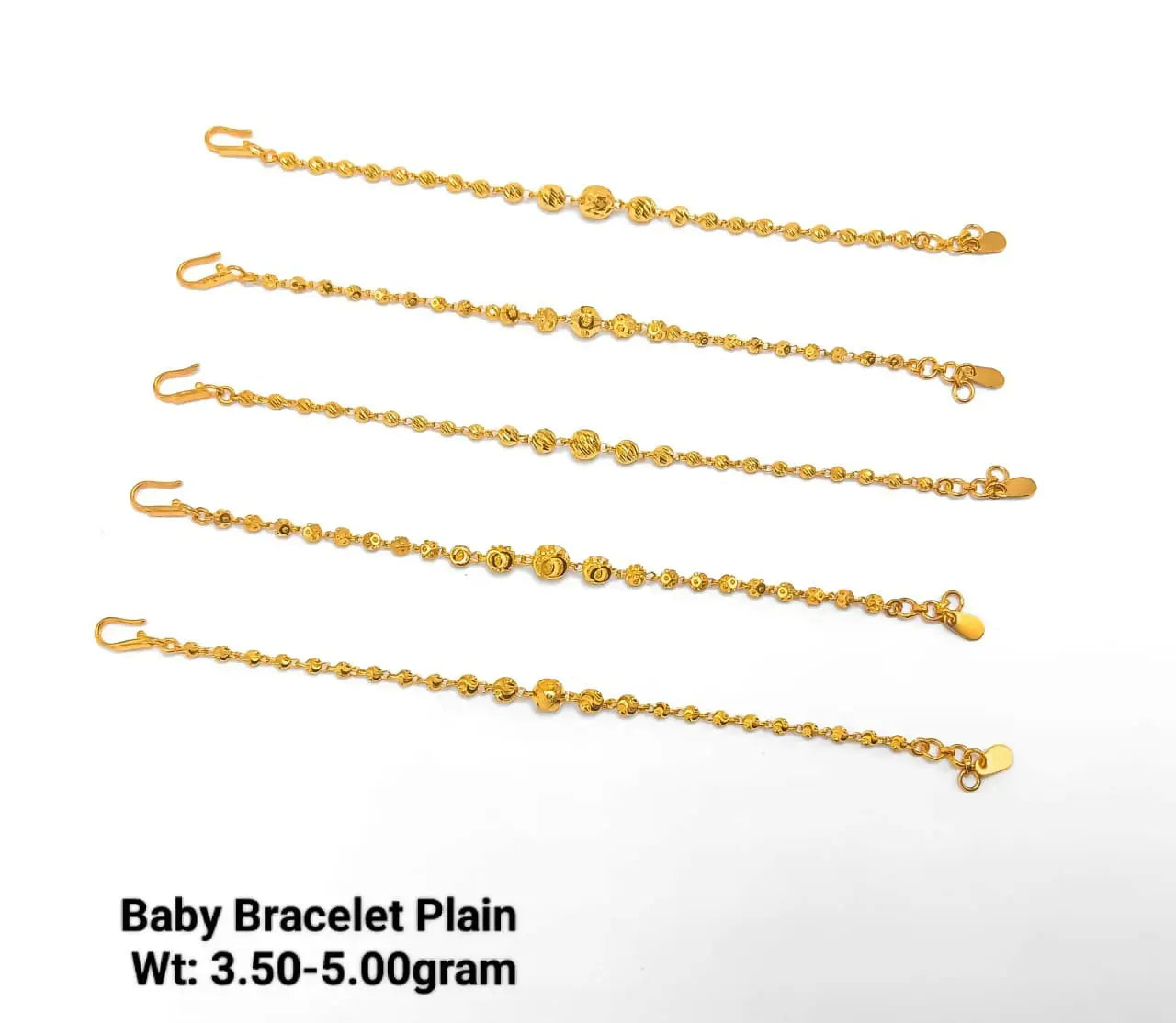 Baby Bracelet Plain Sarafa Bazar India