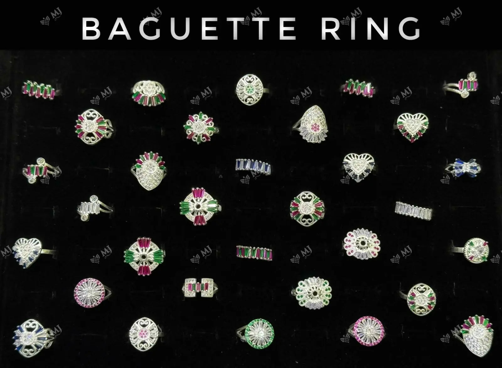 Baguette Ring Sarafa Bazar India