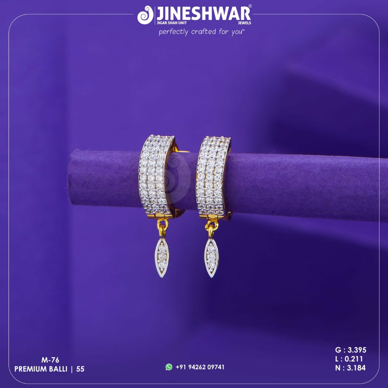 18kt Premium Bali Sarafa Bazar India