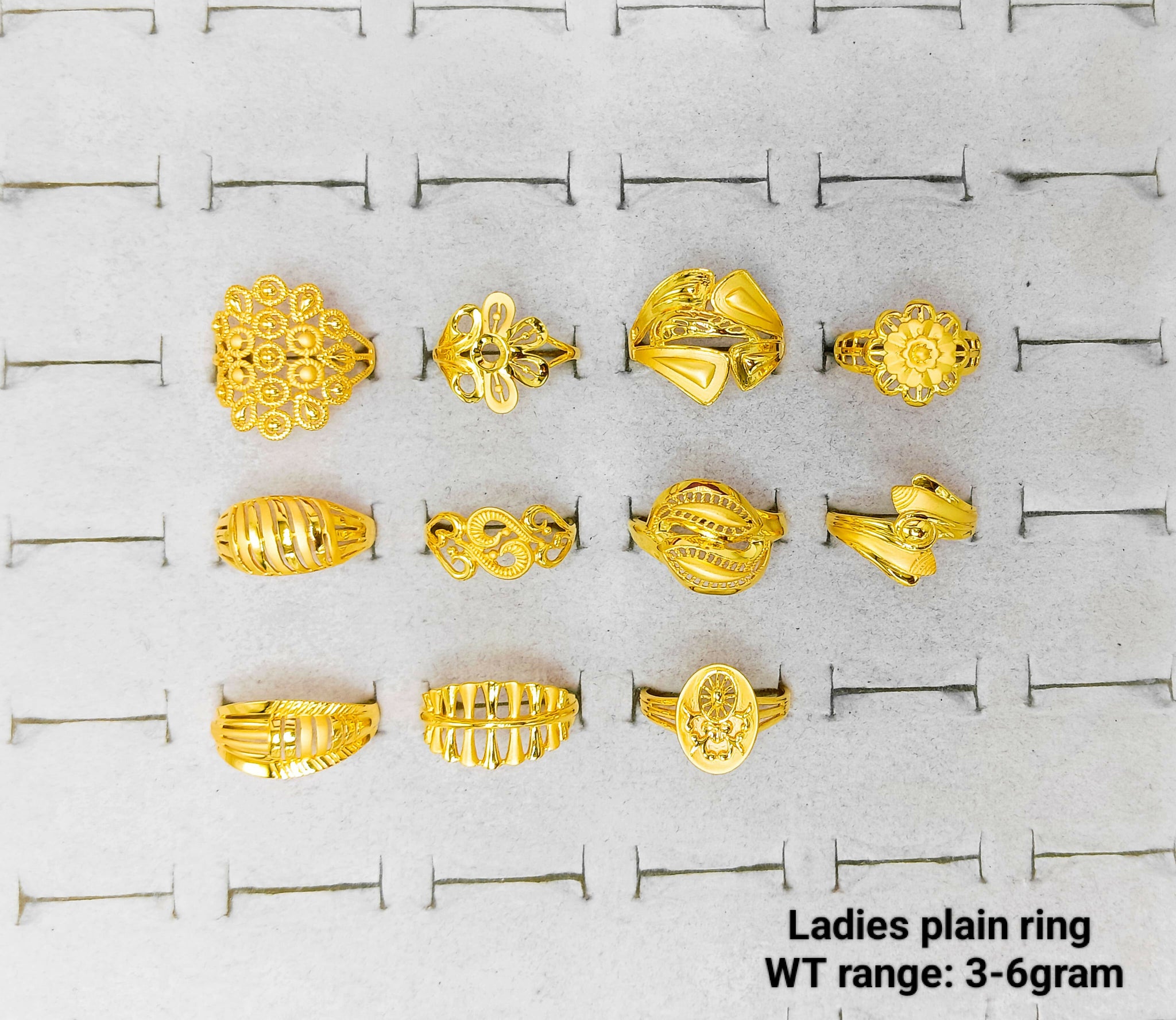 Ladies Plain Ring Sarafa Bazar India