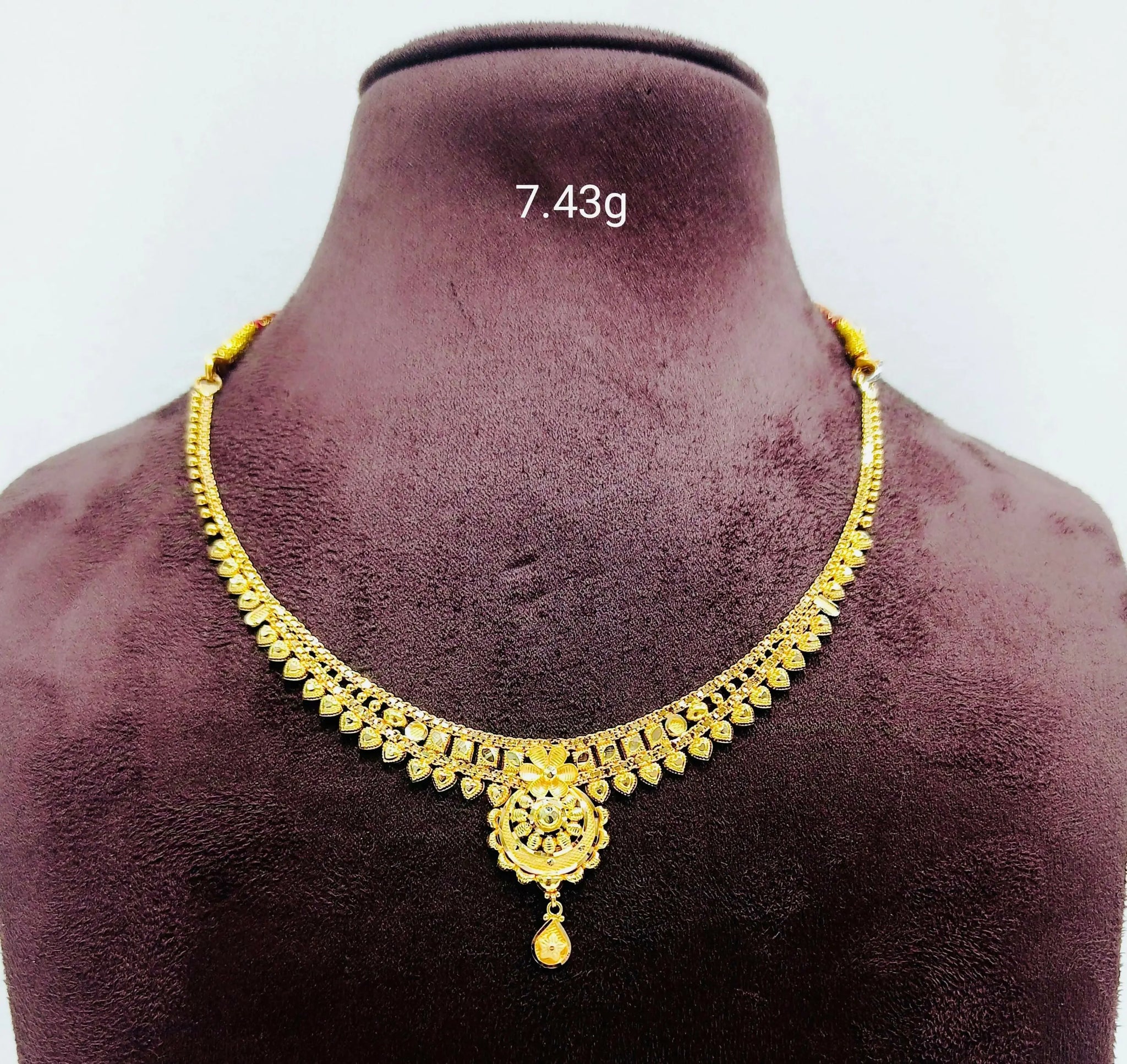 Bengali Light Weight Necklace Sarafa Bazar India