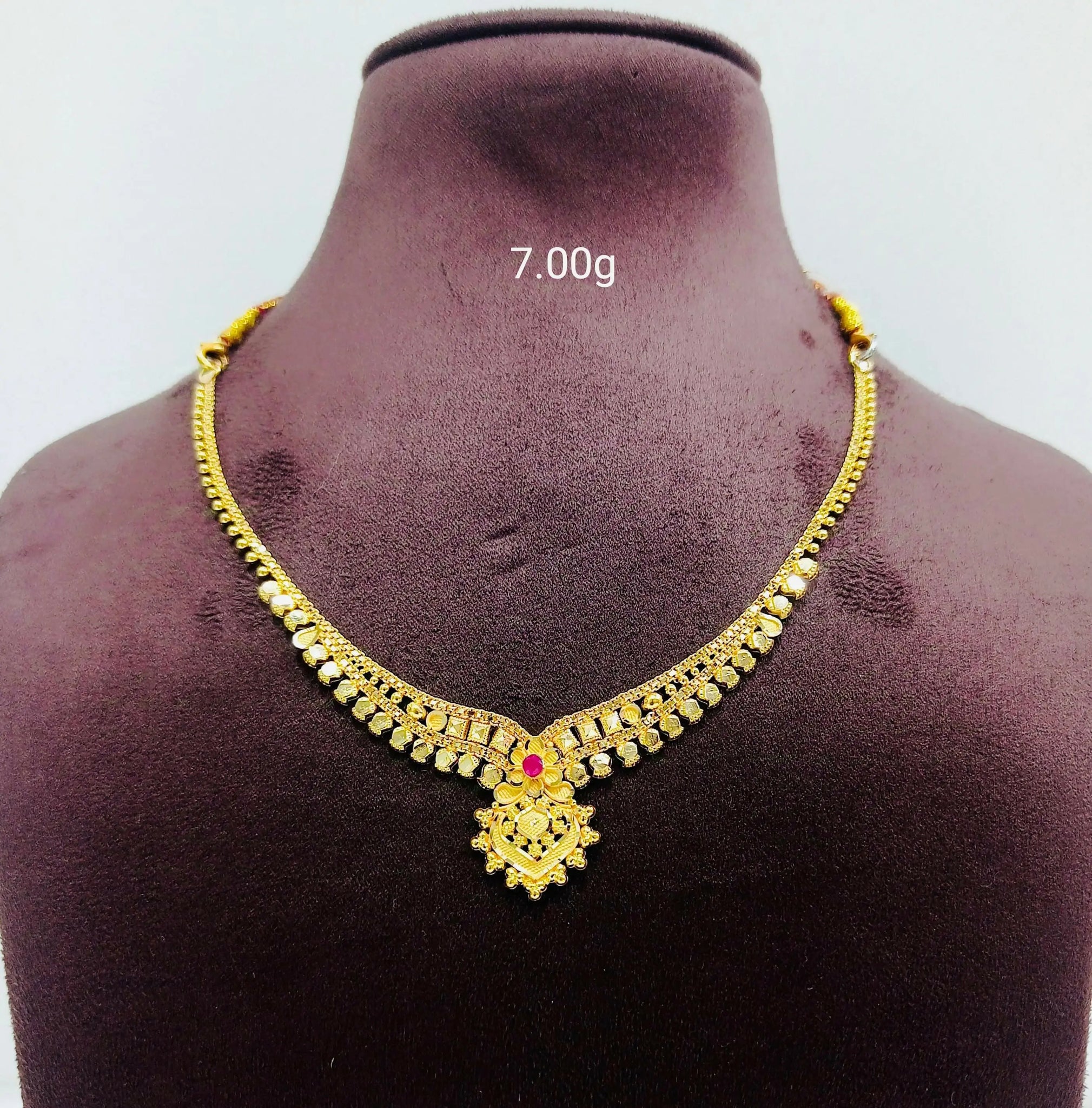 Bengali Light Weight Necklace Sarafa Bazar India