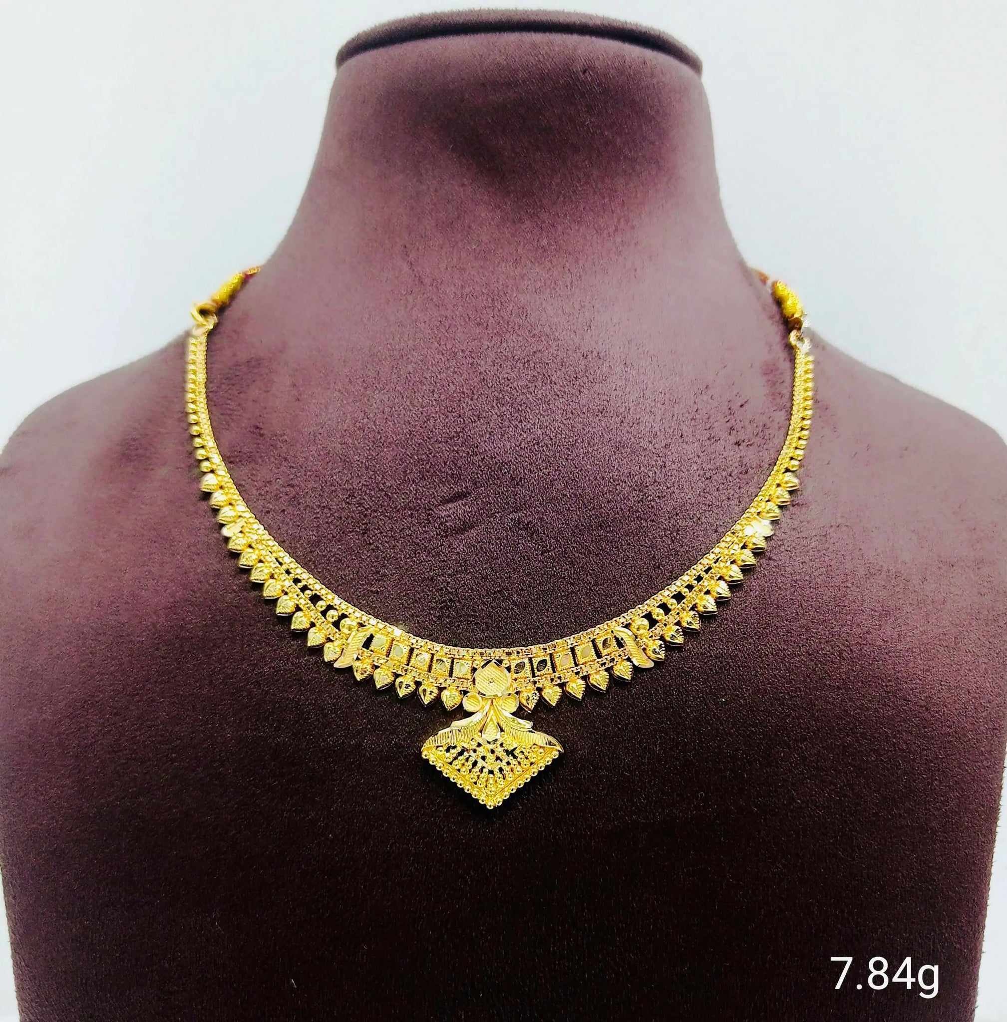 Bengali Light Weight Necklace Sarafa Bazar India