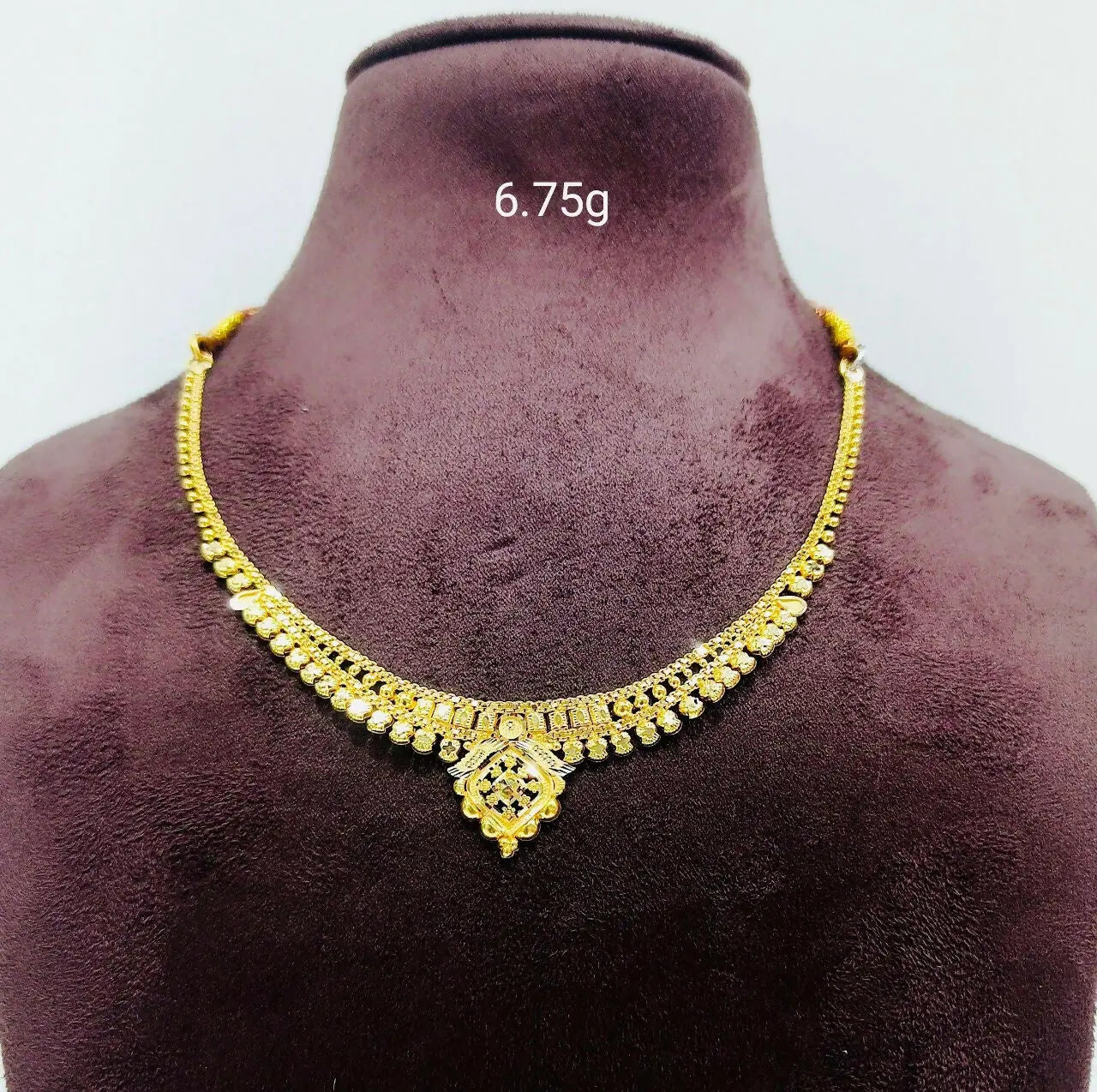 Bengali Light Weight Necklace Sarafa Bazar India