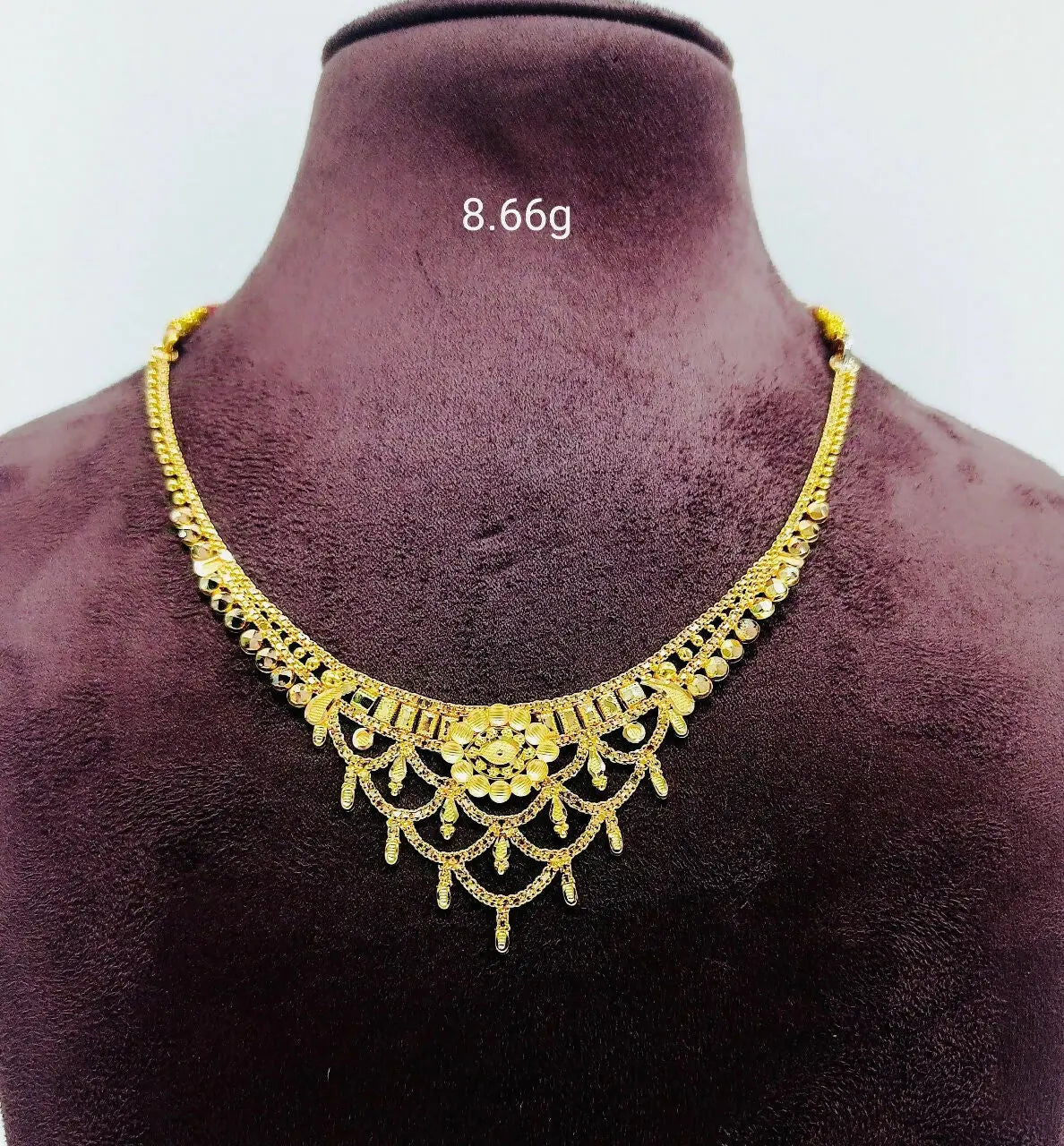 Bengali Light Weight Necklace Sarafa Bazar India