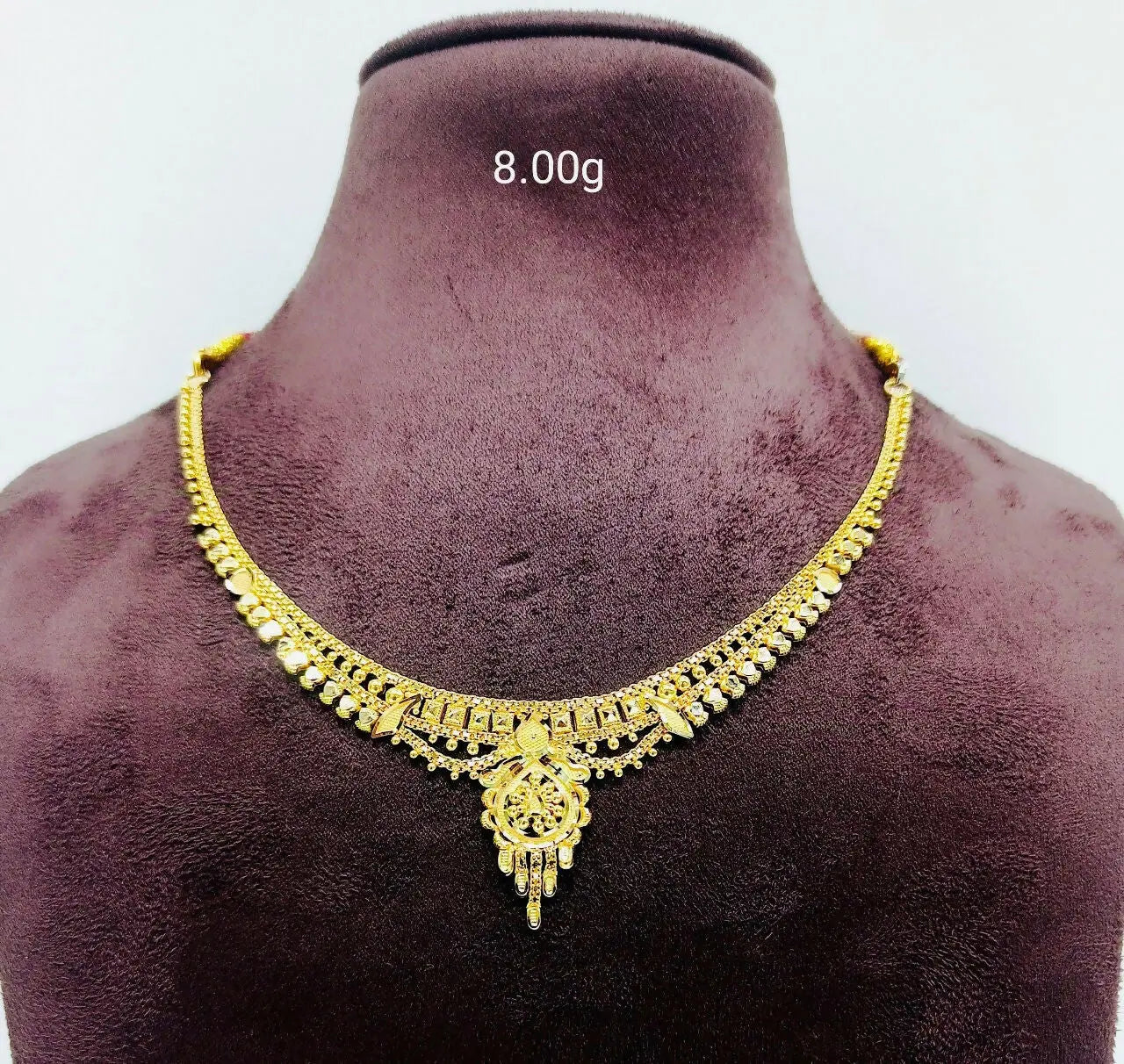 Bengali Light Weight Necklace Sarafa Bazar India