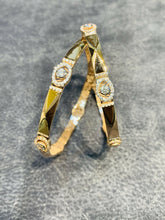 Rose Gold Hollow Bangles Sarafa Bazar India