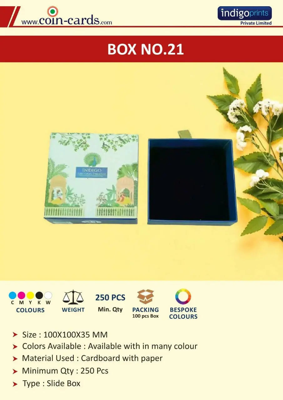 Box No. 21 Sarafa Bazar India