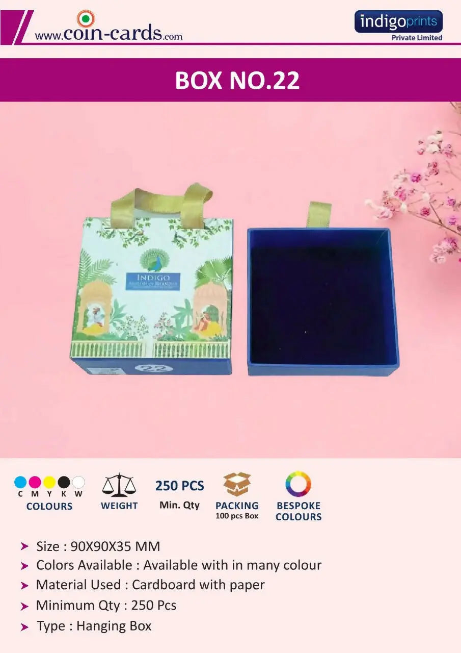 Box No. 22 Sarafa Bazar India