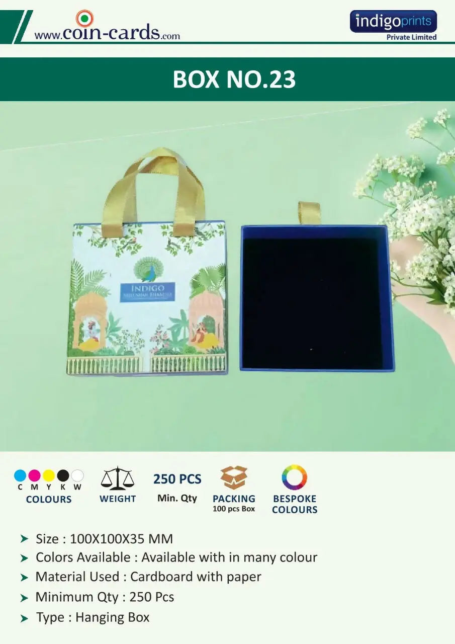 Box No. 23 Sarafa Bazar India