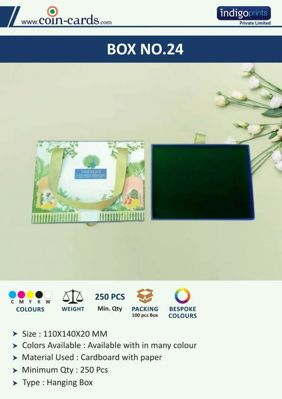 Box No. 24 Sarafa Bazar India