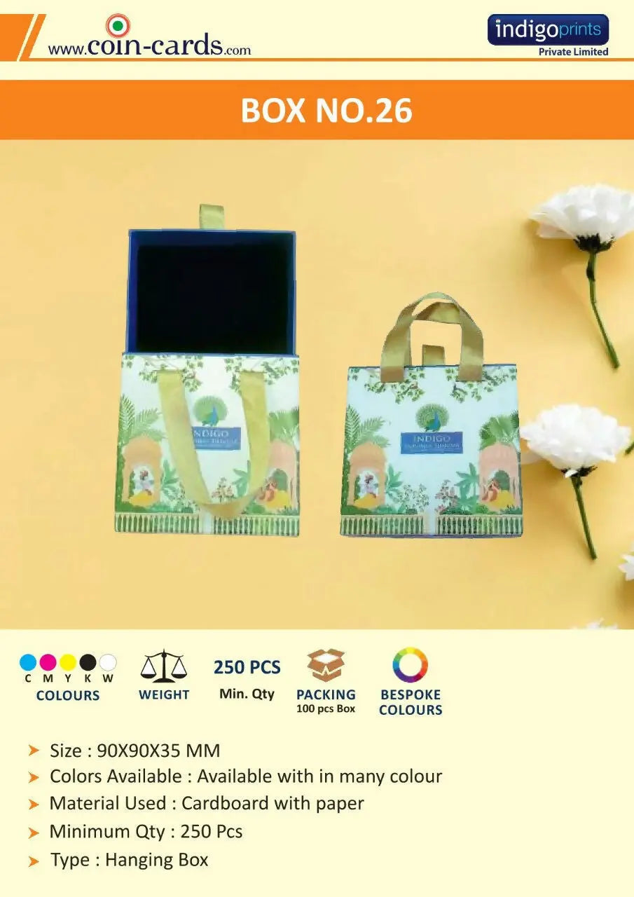 Box No. 26 Sarafa Bazar India