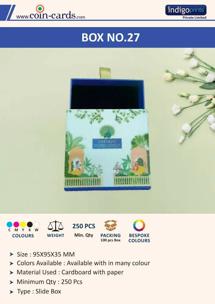 Box No. 27 Sarafa Bazar India
