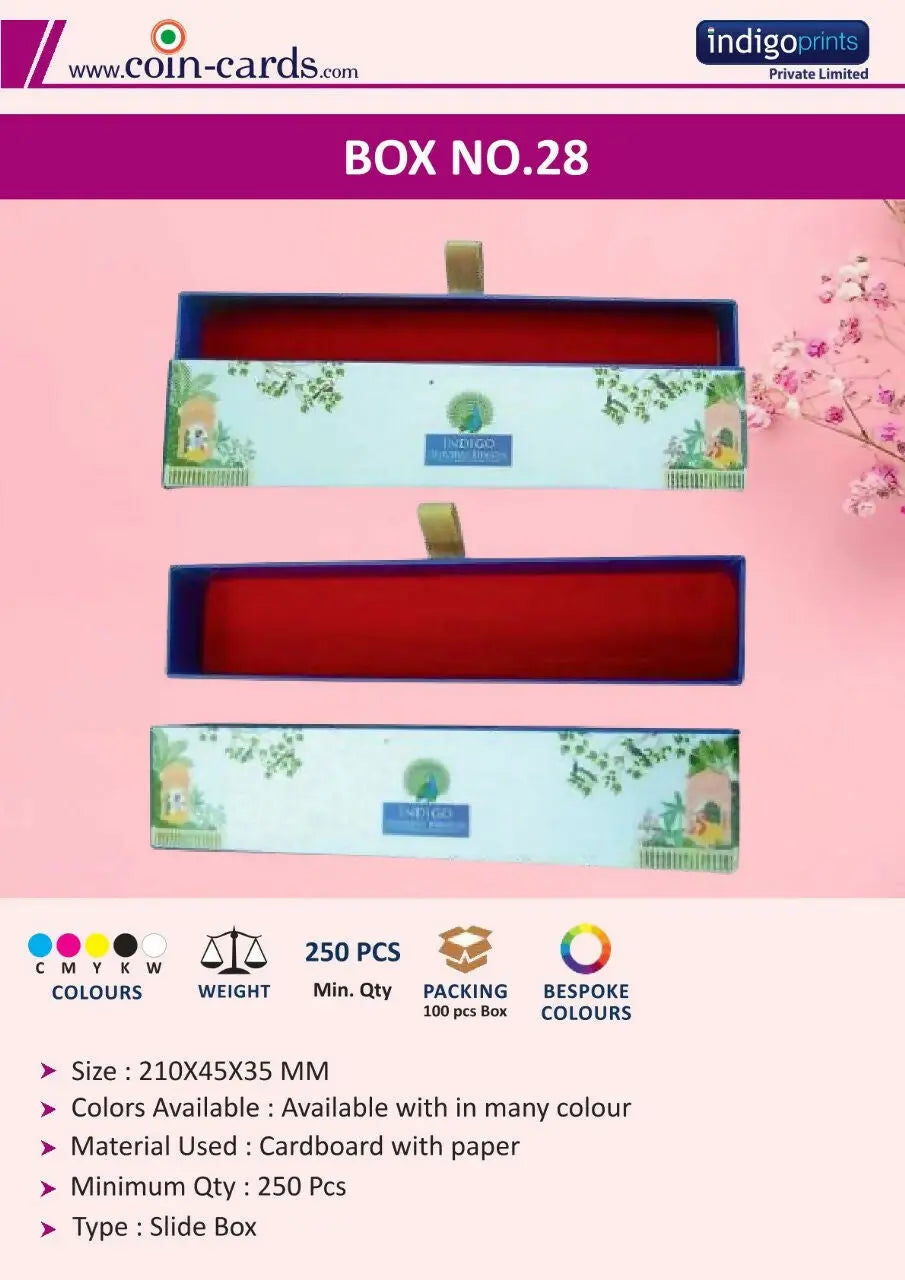 Box No. 28 Sarafa Bazar India