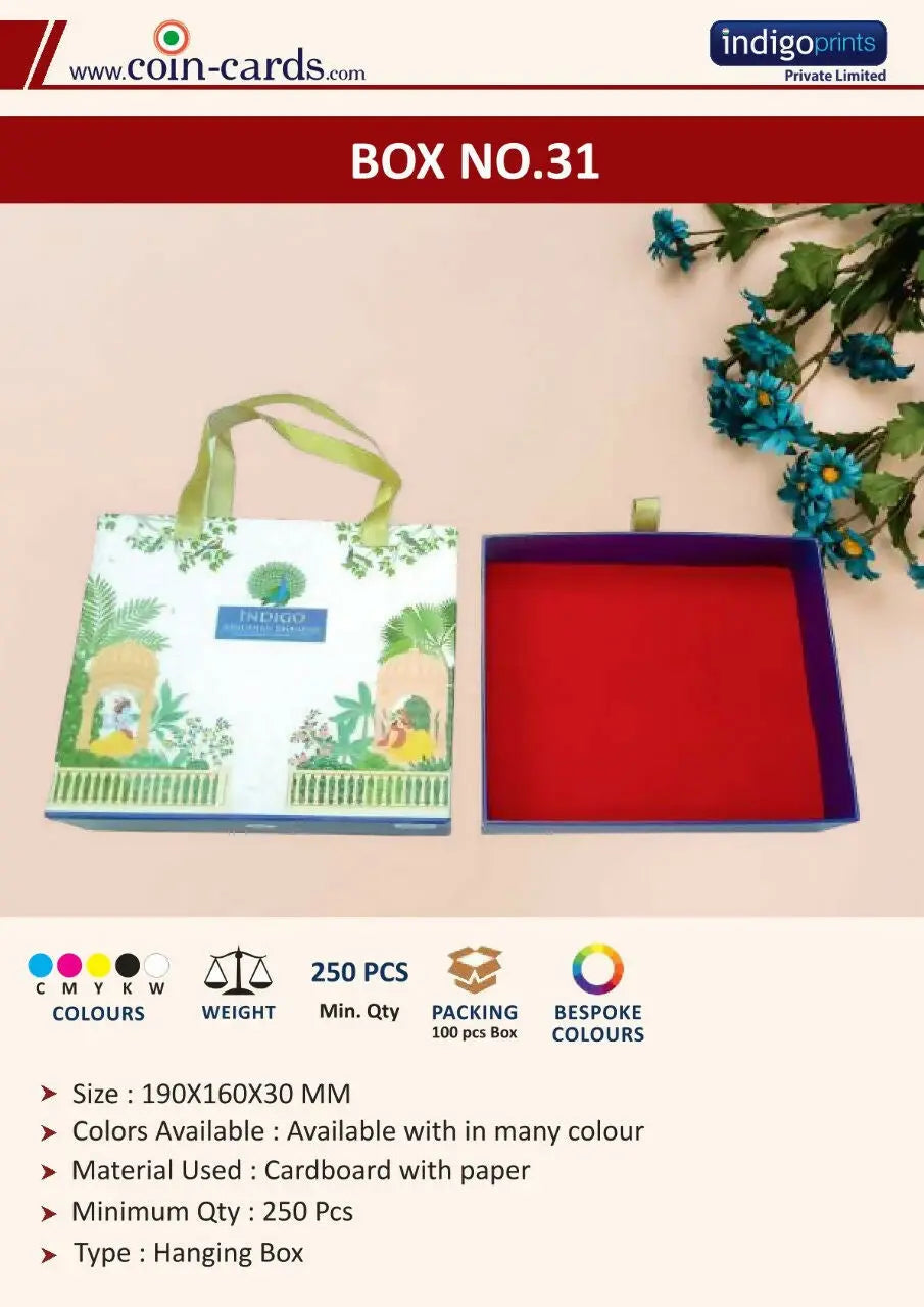 Box No. 31 Sarafa Bazar India