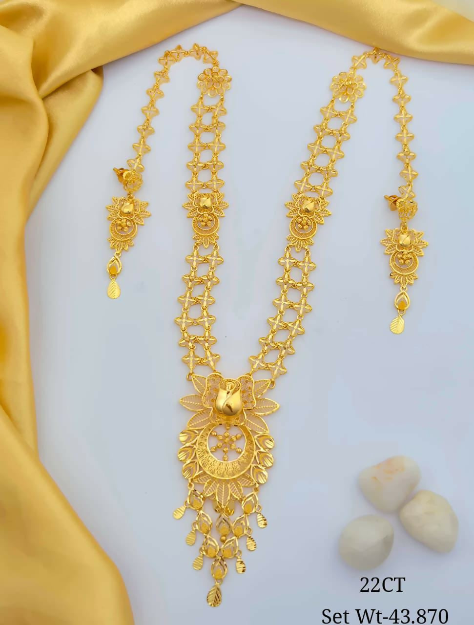 22kt Turkey Necklace Sarafa Bazar India