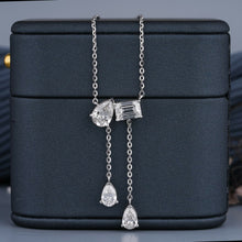 Four Stone Diamond Pendant Necklace Sarafa Bazar India