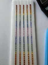 Multy colour natural Sapphire square shape heated strip Sarafa Bazar India