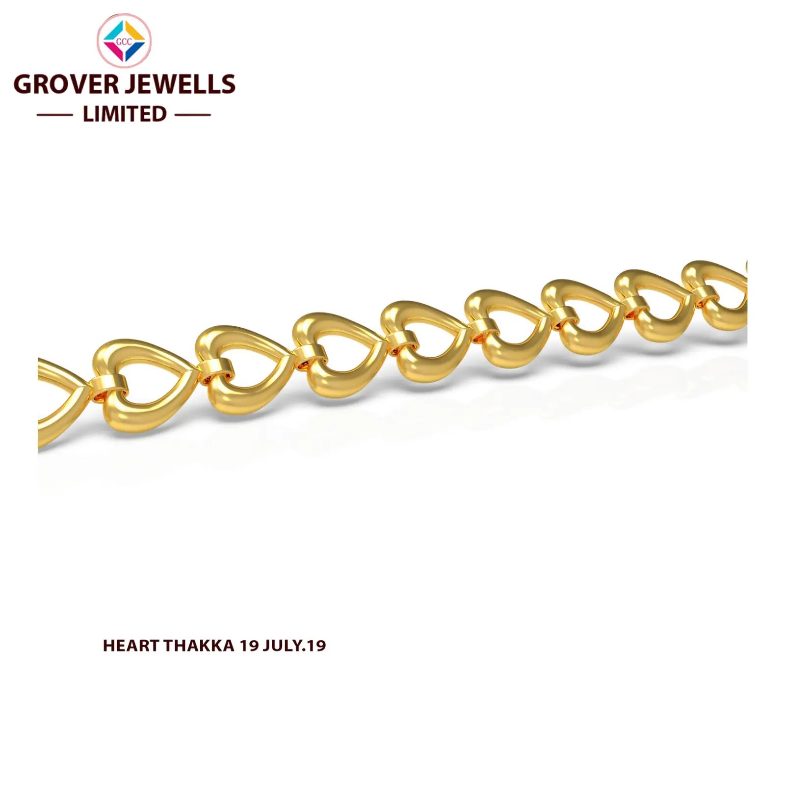 CASTING CUBAN BRACELET (FCCBR-227) Sarafa Bazar India