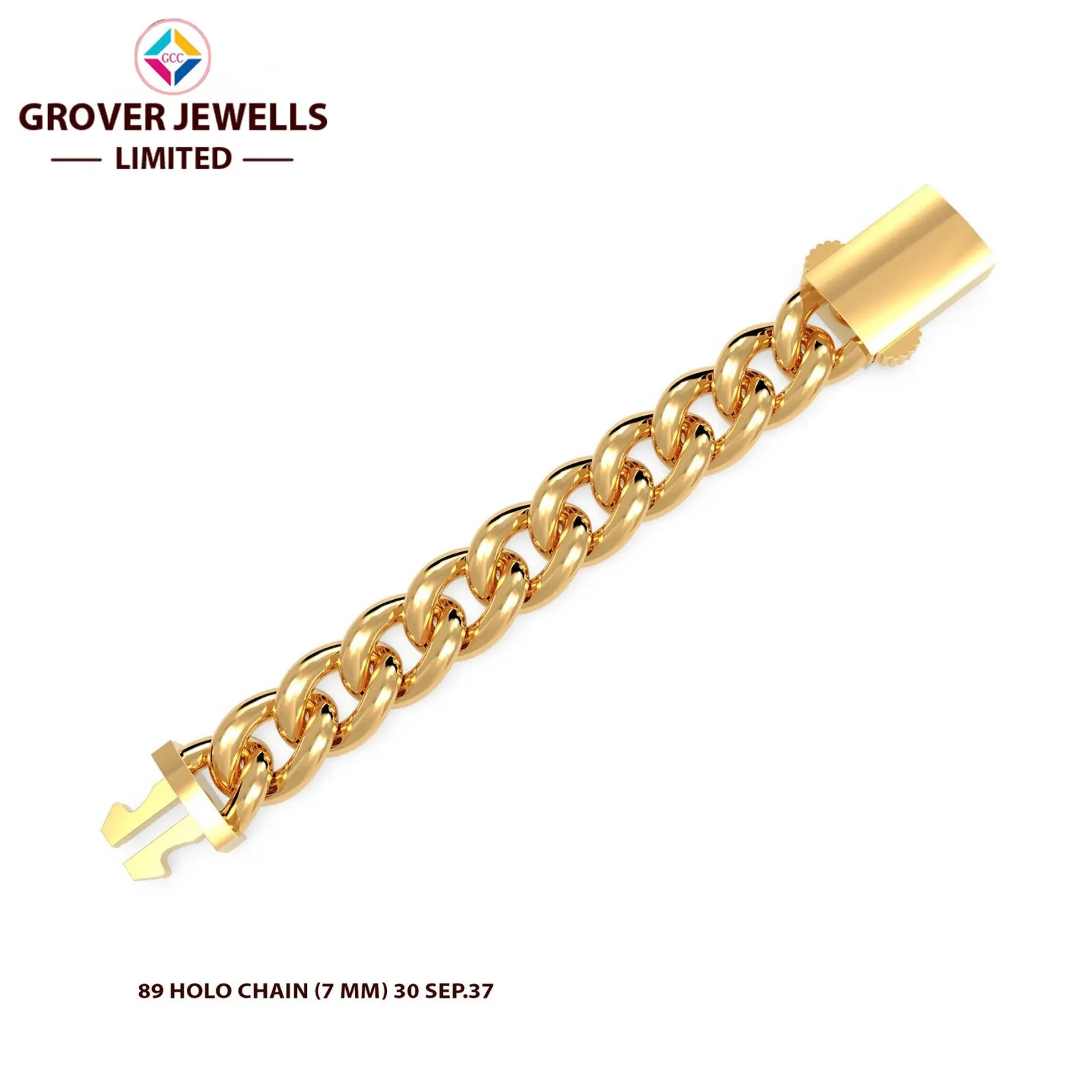 CASTING CUBAN BRACELET (FCCBR-259) Sarafa Bazar India