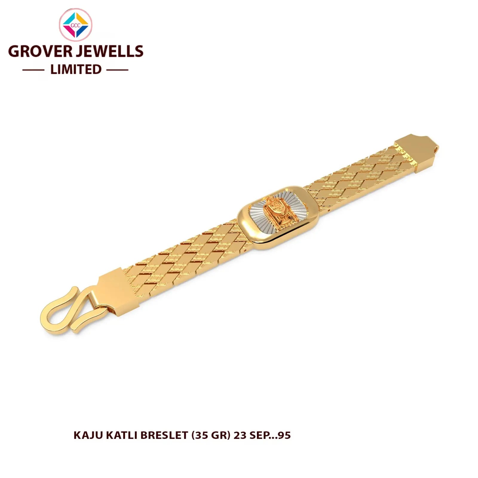 CASTING CUBAN BRACELET (FCCBR-265) Sarafa Bazar India