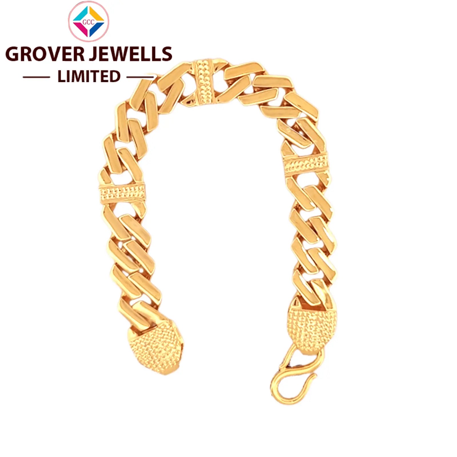 CASTING CUBAN BRACELET (FCCBR-351) Sarafa Bazar India