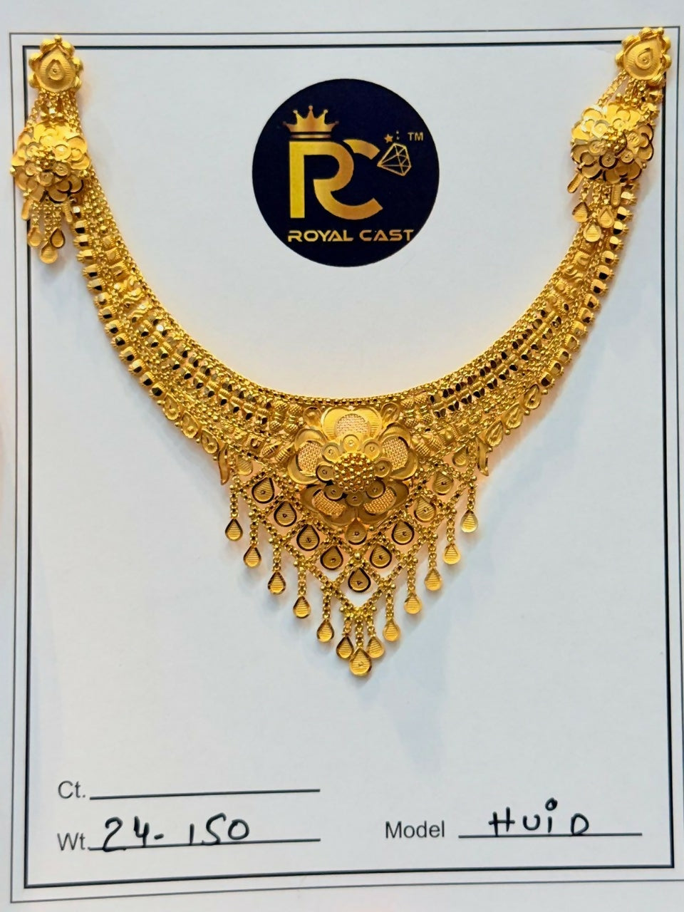 Gold Necklace Sarafa Bazar India