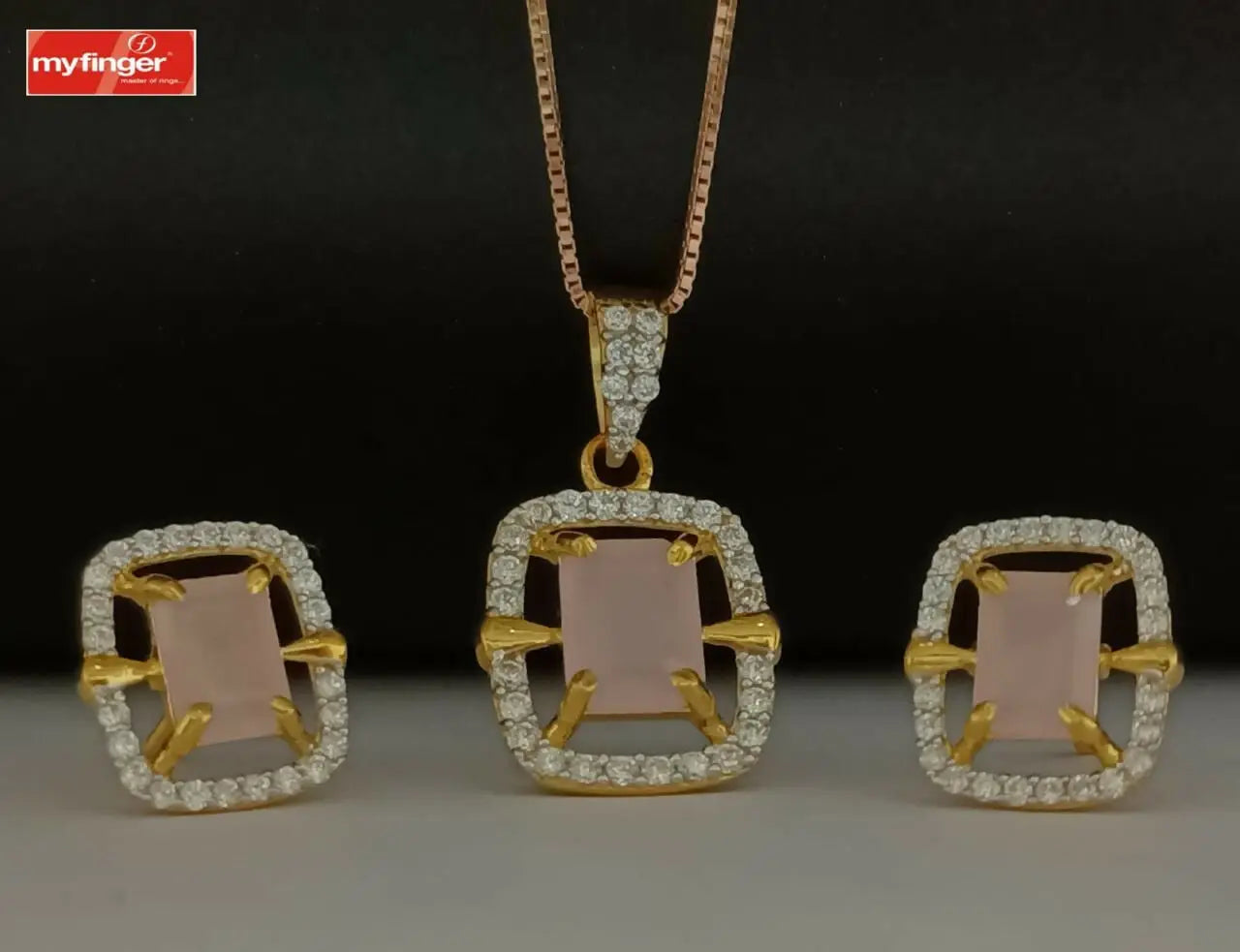 CZ Chain Set Sarafa Bazar India