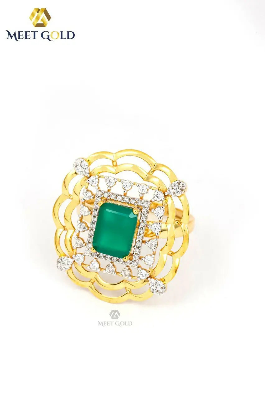 CZ Ladies Ring Sarafa Bazar India