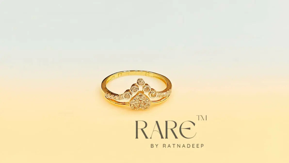 CZ Ladies Ring Sarafa Bazar India