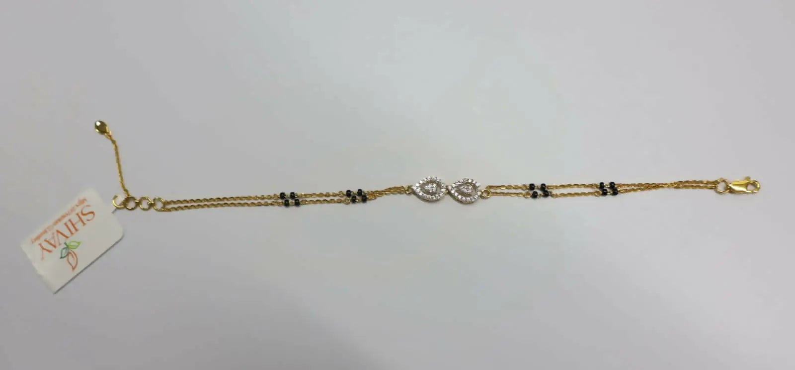 CZ Mangalsutra Bracelet Sarafa Bazar India