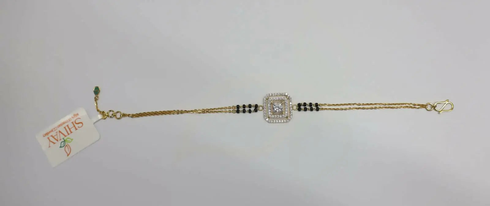 CZ Mangalsutra Bracelet Sarafa Bazar India