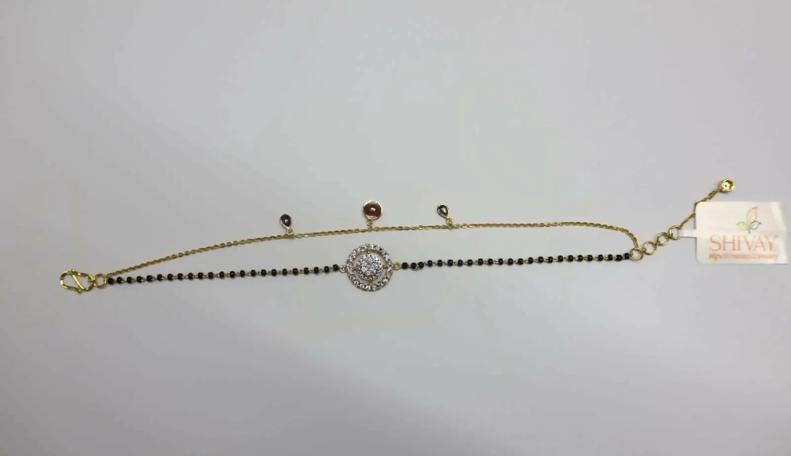 CZ Mangalsutra Bracelet Sarafa Bazar India