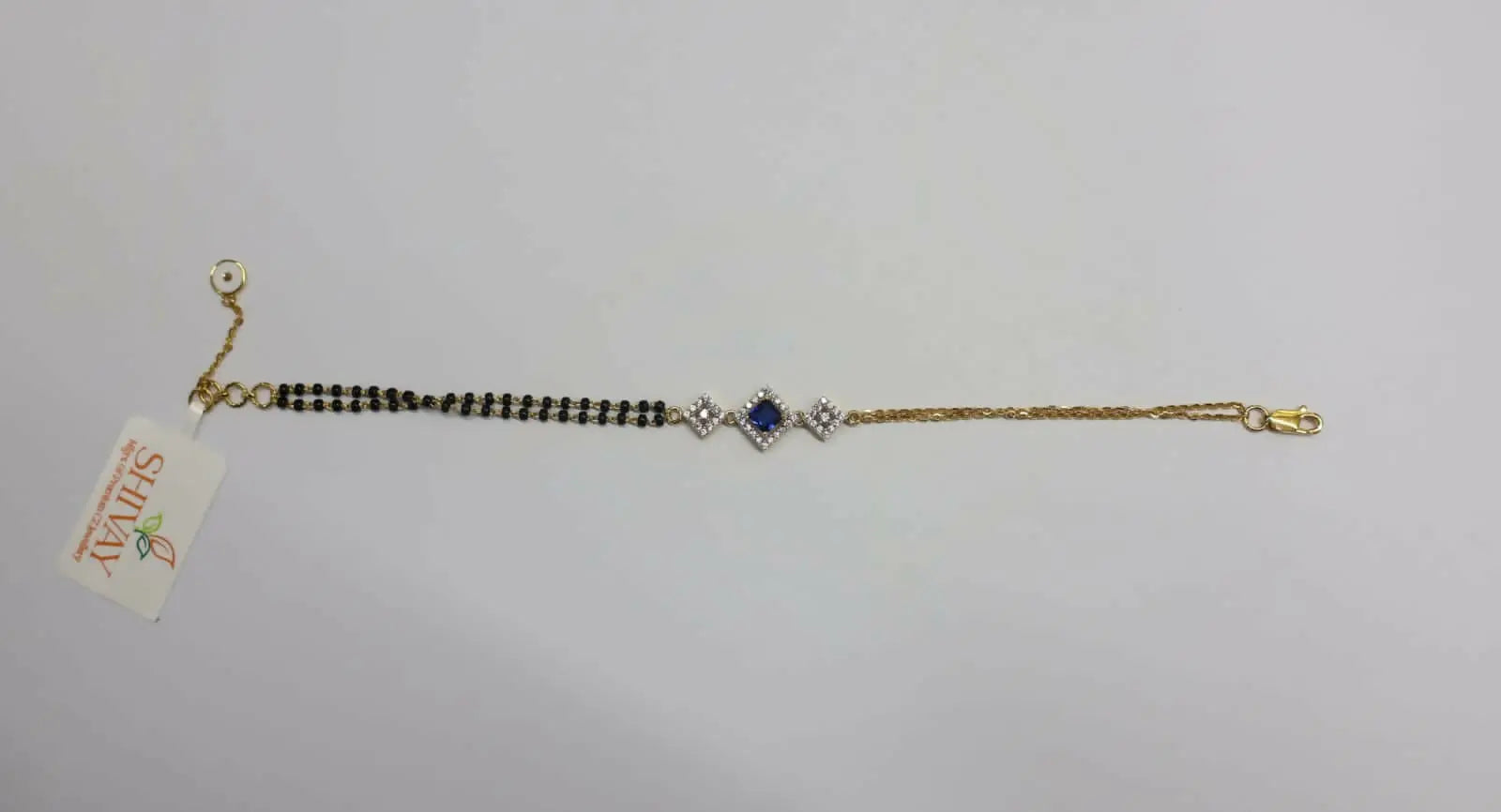 CZ Mangalsutra Bracelet Sarafa Bazar India