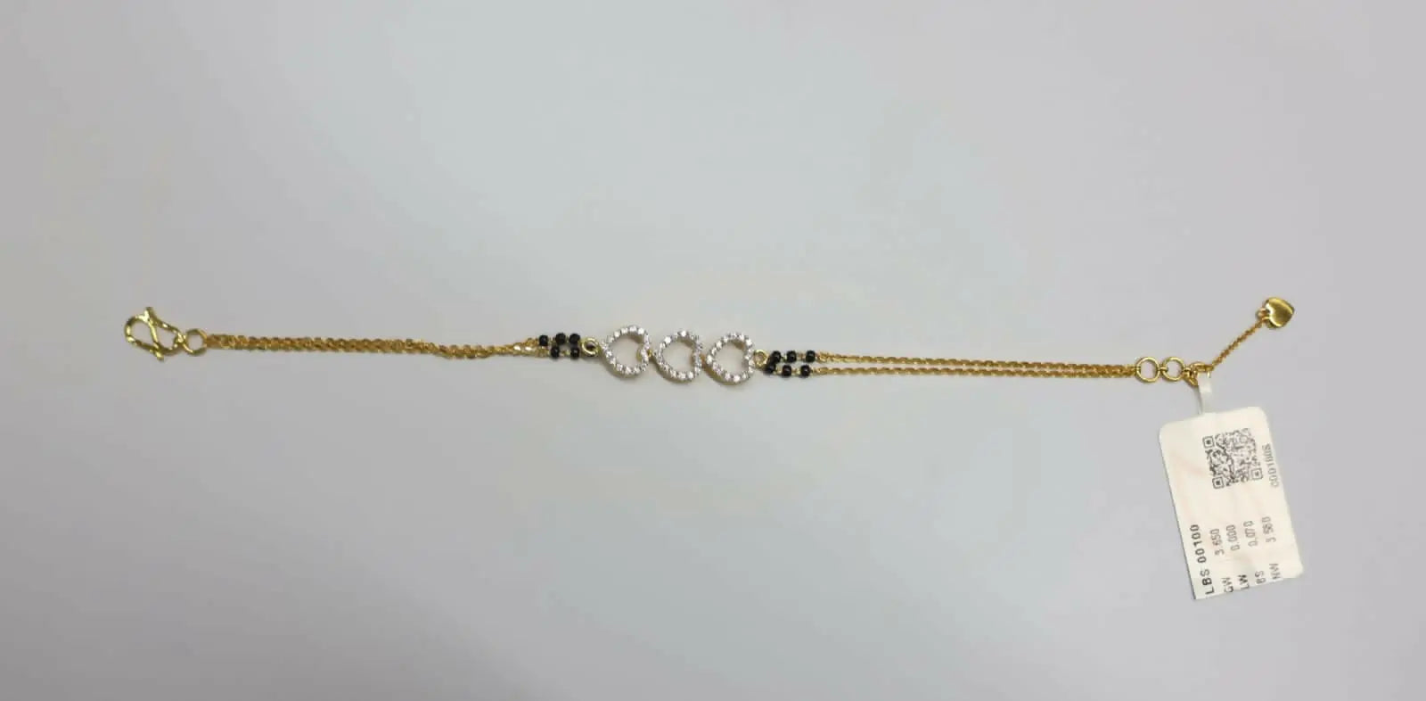 CZ Mangalsutra Bracelet Sarafa Bazar India