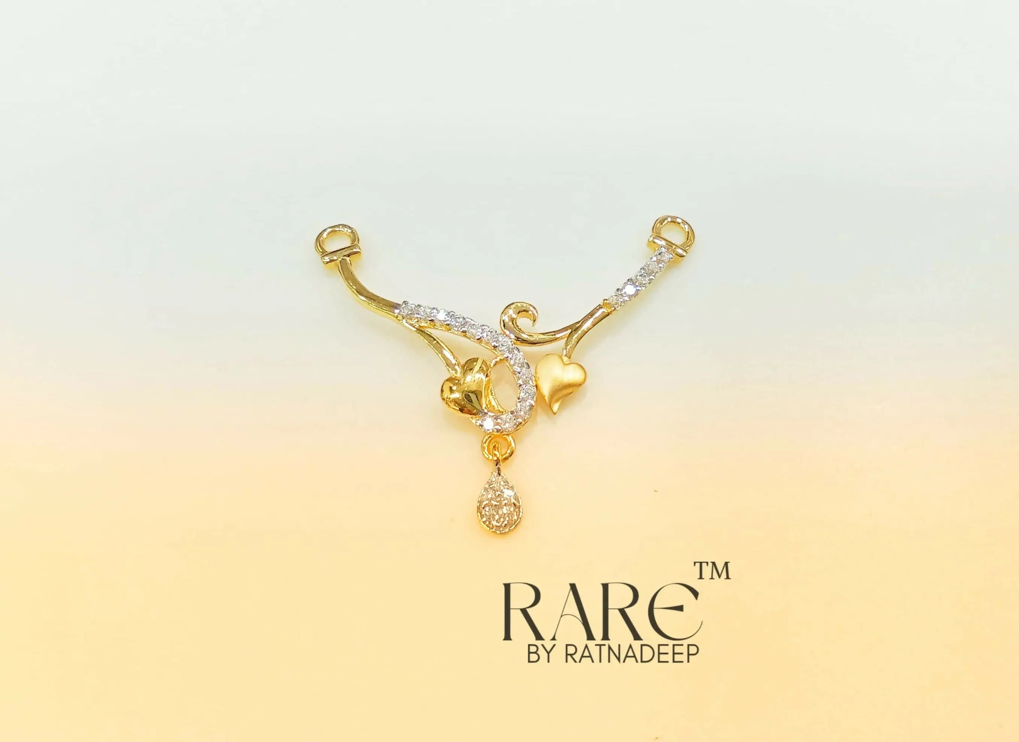 CZ Mangalsutra Pendant Sarafa Bazar India