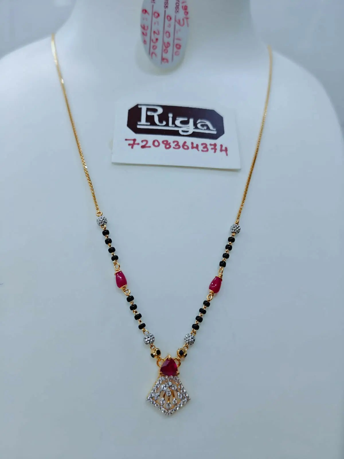 CZ Mangalsutra Sarafa Bazar India