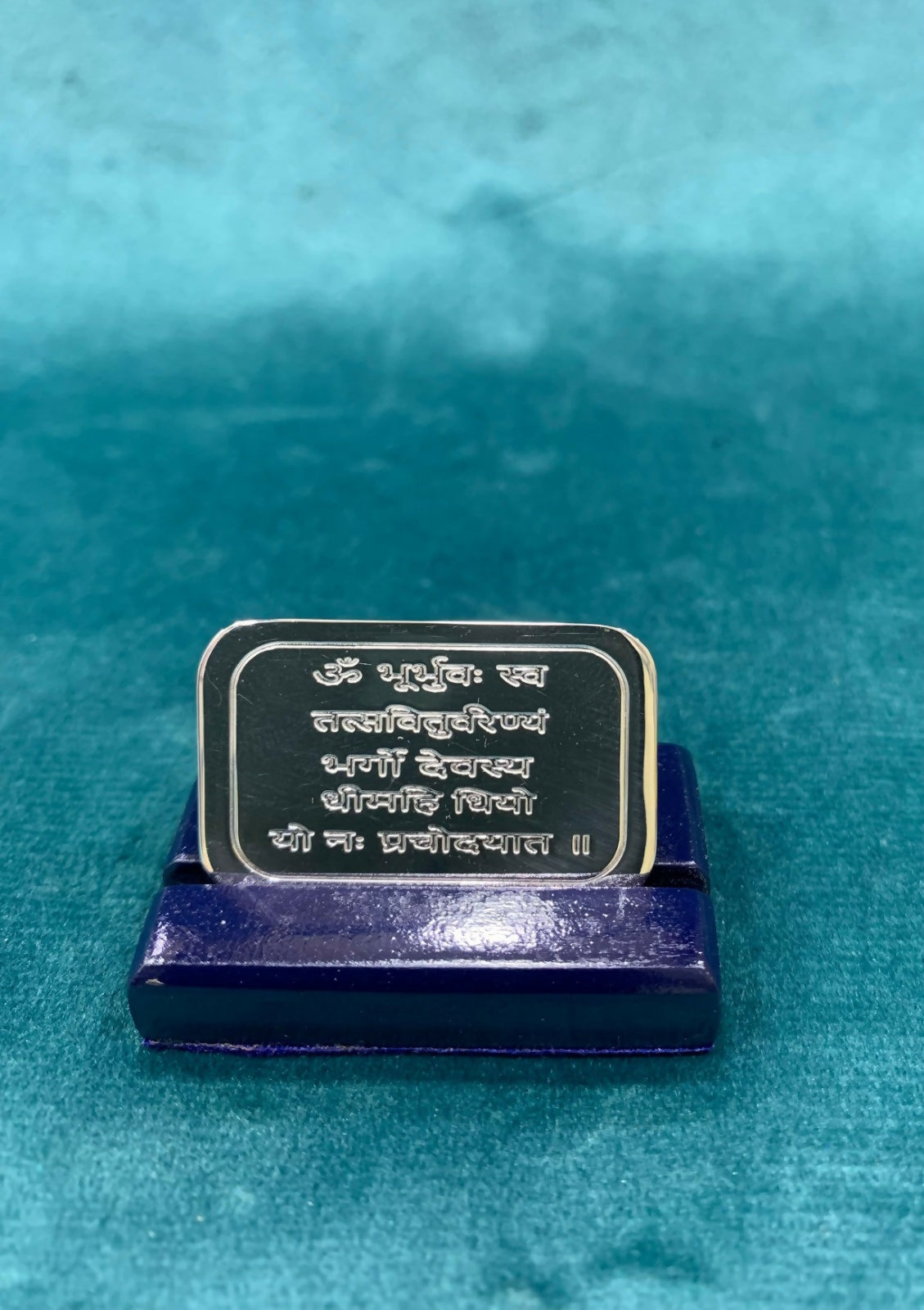 925 Silver Gayatri Mantra Sarafa Bazar India