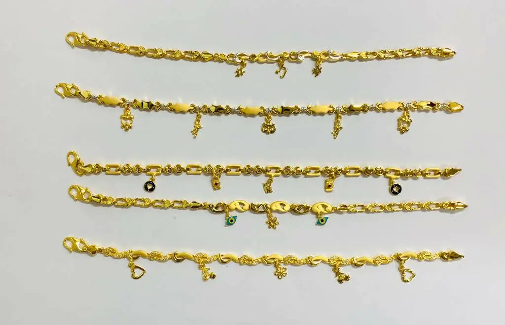 goldkadabangles#Lalitha jewellery 22 carat gold kada bangles collection  with wt /stone bracelets - YouTube