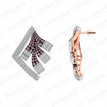 Classic 14K Gold Diamond Studs – New Arrivals Sarafa Bazar India