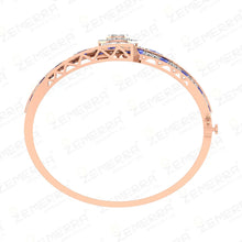 Classic 14K Rose Gold & Natural Diamond Bracelets Fine Jewelry Sarafa Bazar India