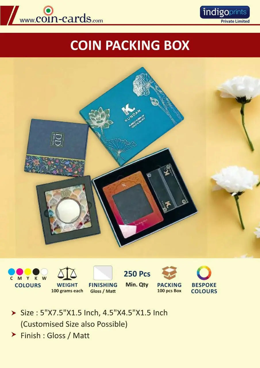 Coin Packing Box Sarafa Bazar India
