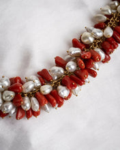 Coral And KC Pearl Angoor (Grape) Necklace Sarafa Bazar India