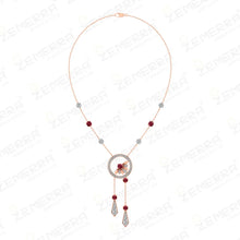 Crowd Favorite 14K Gold Diamond Drop Pendant For Women Sarafa Bazar India