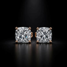Cushion Cut lab Grown Diamond Women's Ring 9KT Rose Gold Sarafa Bazar India